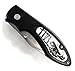 ToolUSA Folding Pocket Knife With Serrated Blade And Wolf Design: PK-20689