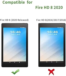 for All-New Fire HD 8 2020 Tablet Case,Fire HD 8