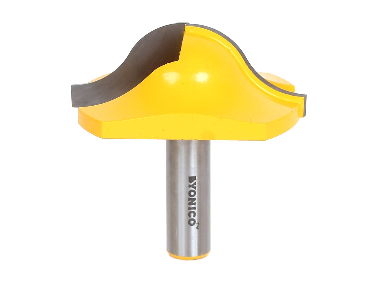 Yonico 18138 - Ogee Groove Router Bit, Radius: 3/4", Diameter: 2-5/8" - 1/2" Shank