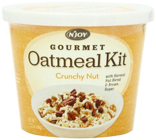 N'Joy Oatmeal Kit, Crunchy Nut, (Pack of 8) - Thumbnail 7