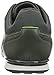 BOSS Green by Hugo Boss Men's Arkansas Low Nylon Sneaker, Dark Green, 11 M US