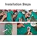 Garkit Lawn Aerator Sandals (green)