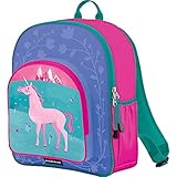 Crocodile Creek Girls Eco Unicorn School Backpack, Pink, 14