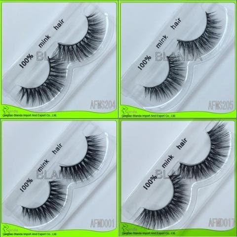 $70.00 for 20pairs/lot 100% mink lashes