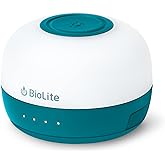 BioLite Alpenglow Mini Camping Lantern, Rechargeable, 150 Lumens, Teal | IPX4 Waterproof, 40-Hour Runtime, Integrated Bungee
