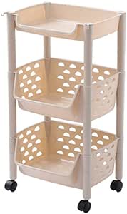 JKJ Almacenamiento de Verduras, Estante Vegetal, Nivel 3 Shelf Unidades