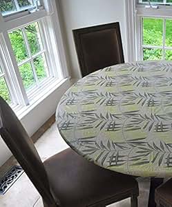 flannel fitted backed elastic table vinyl oval tablecloths oblong