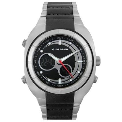 Giordano Analog Black Dial Mens Watch - 1276-11