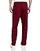 Landau Men's Comfortable Elastic Waist Stretch Cargo Scrub Pant Uniform, Wine, Large