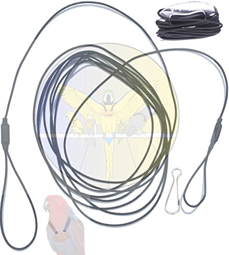 Avianweb Bird Harness Leash Extension/USA (20 Feet/MED to LG Birds)