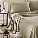 Honeymoon Super Soft Microfiber 4-Piece Bed Sheet Set, Queen, Light Green