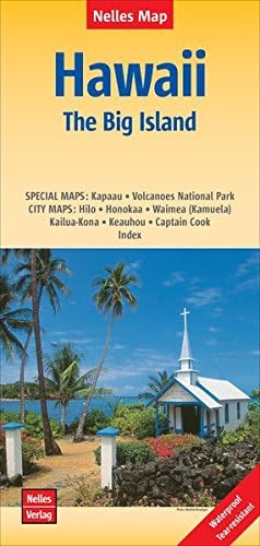 Hawaii / The Big Island 1:330K WATERPROOF (English, French and German Edition)