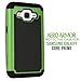 Galaxy Core Prime Case, Aero Armor Protective Case for Samsung Galaxy Core Prime - Green