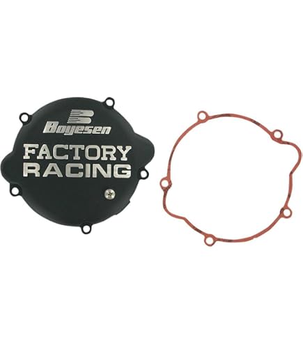 Amazon.com: Boyesen Clutch Cover Black for Kawasaki KX250F 2004