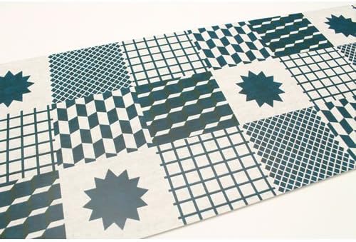 Amazon カモ井加工紙 壁紙シール Mtcar0023 ジオメトリックテキスタイル 壁紙