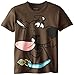 Scooby Doo Big Boys' License T-Shirt, Dark Chocolate, Medium / 10/12