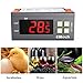Elitech STC-1000 Temperature Controller Origin Digital 110V Centigrade Thermostat 2 Relays