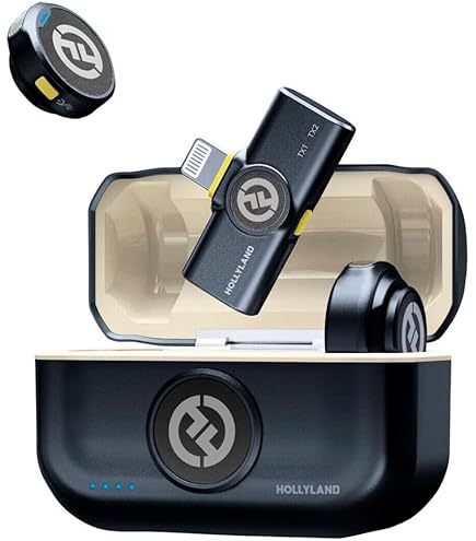 Hollyland Sistema Microfone de Lapela Sem Fio Lark M1 Solo Preto