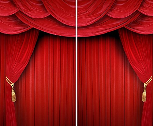 Factory4me Movie Theater Curtains Rod Pocket Room Darkening Drapes Window Panels Set Of 2 Red Curtains 84 Inch Length For Bedroom Living Room Home Movie Theatre Pricepulse
