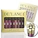 DE'LANCI 8 Colors Lip Gloss Makeup Set Waterproof Ultra Metallic Matte Lip Colors Kit Long Lasting Not Fade Sexy Beauty Lip Glosses with Gift Box
