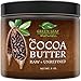 Cocoa Butter Raw Unrefined | Pure Ingredients | Body Moisturizer | Hydrate, Nourish & Soften Your Skin | Restore & Repair | Body Butter for Women & Men, All Skin Types 8 oz