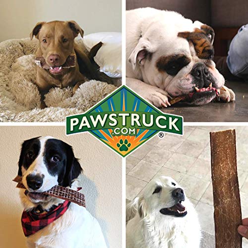 Dog Jerky Treats (5"-6" Strips, 15 Pack) Joint Health 100% Beef Chews - Bulk, Gourmet Gullet Straps - Naturally Rich in Glucosamine & Chondroitin - Promotes Healthy Joints by USA Company - Thumbnail 2