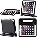New iPad 9.7 Case 2018 / 2017, i-Blason New Apple iPad 9.7 inch 2017 / 2018 Case for Kids ArmorBox Kido Series Lightweight Super Protective Convertible Stand Cover (Black)