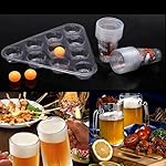 Katoot@ Party Ultimate Bombed Beer Pong Fun Kit 22 Cups 3 Balls For Adult Table Top Board Games Drinking Game Pub Bar BBQ Gift