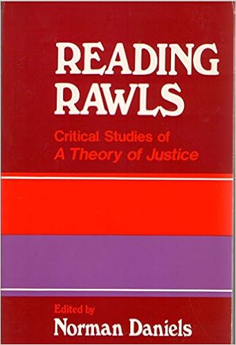Critical Studies of A Theory of Justice