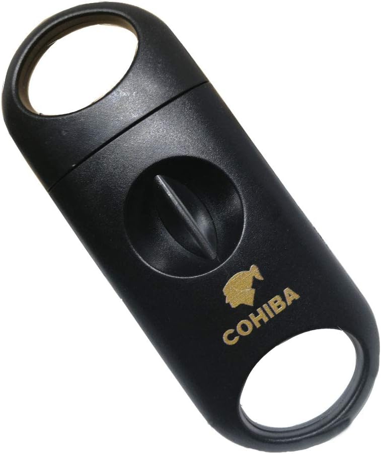 Cigar VCut Cigar Cutter Stainless Steel Cigar Clipper (black) Amazon