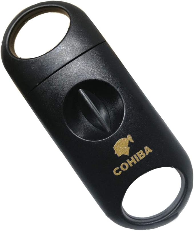 Cigar VCut Cigar Cutter Stainless Steel Cigar Clipper (black) Amazon