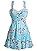 high elastic swimsuit bra sized pure colour swimwear for adult women one piece elasticity swimsuits print flower,Medium Aquamarine Floral,Medium / 6-8