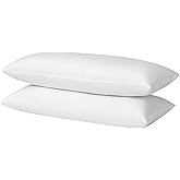 Basic Home 14x36 Lumbar Pillow Inserts for Bed, 2 Pack - Feather and Down Throw Pillow Inserts for Living Room Couch Bed Sofa