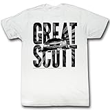 Back To The Future Men's Great Scott T-Shirt White S
