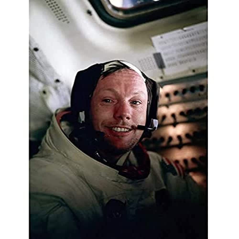 Aldrin NASA Astronaut Neil Armstrong Apollo 11 Flight Photo Unframed Wall Art Print Poster Home Decor Premium