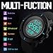 Kids Digital Sport Watch - Outdoor Waterproof Watch with Alarm for Boys, Wrist Watches with Timer SEEWTA