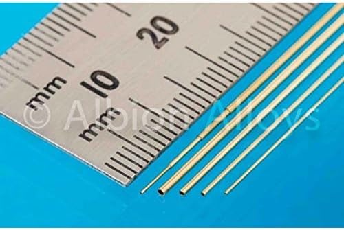 Albion Alloys Brass Micro Tube Pack 0.3mm 0.5mm 0.7mm & 0.9mm # SFT2 by Albion Alloys