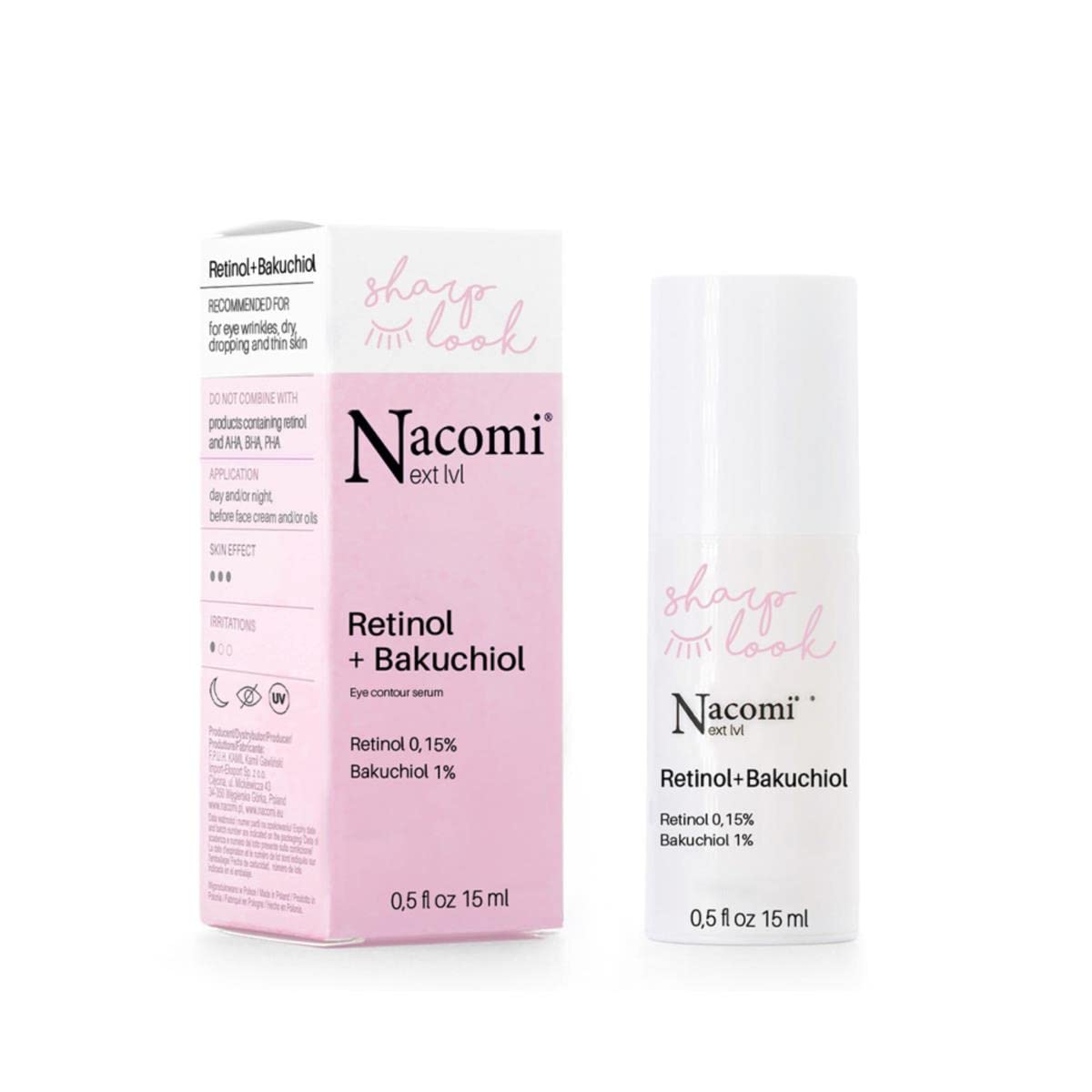 NACOMI Next Level Eye Contour SERUM 15 ml