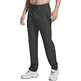 PJZHJ Men's Lightweight Hiking Pants Water Resistant Quick-Dry Rain Pants Elastic Waist Outdoor Sweatpants