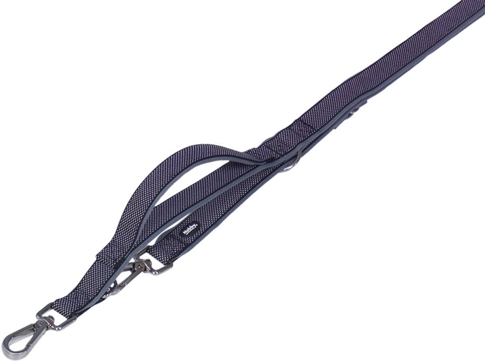 Nobby Classic Preno Royal Lead with Short Lead Length 200 cm Width 25/35 cm Black, L-XL, B: 25/35 mm