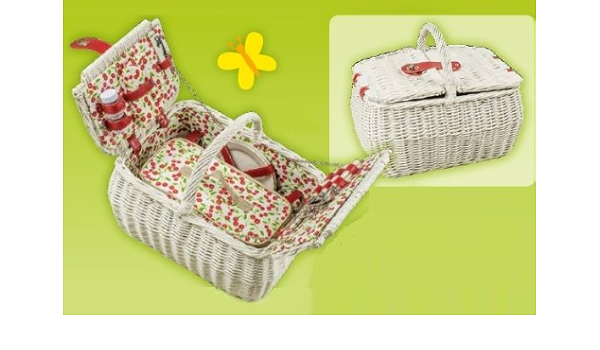 Adam Schmidt – Cesta 6118 cesta de picnic Blanco con volumen ...