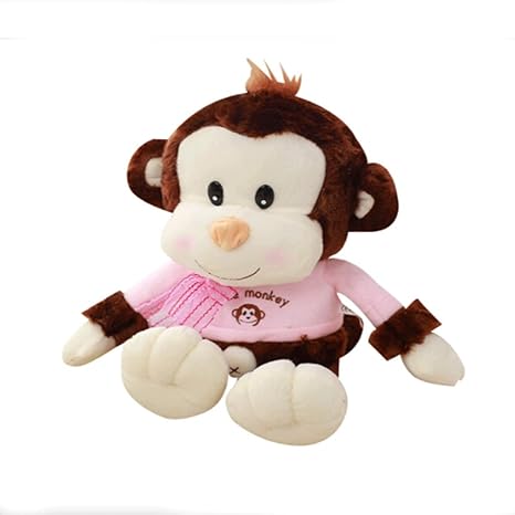 mono de peluche pequeño