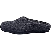 Nootkas Felted Merino Wool 'Astoria' Mule House Slipper for Men and Women