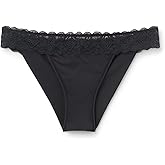 Intimissimi Woman's Lace and Microfiber Carioca Brazilian
