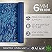 Gaiam Print Yoga Mat, Non Slip Exercise & Fitness Mat for All Types of Yoga, Pilates & Floor Exercises