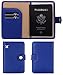 ZOPPEN Rfid Blocking Travel Passport Holder Cover Slim Id Card Case, #2 Prussion Blue