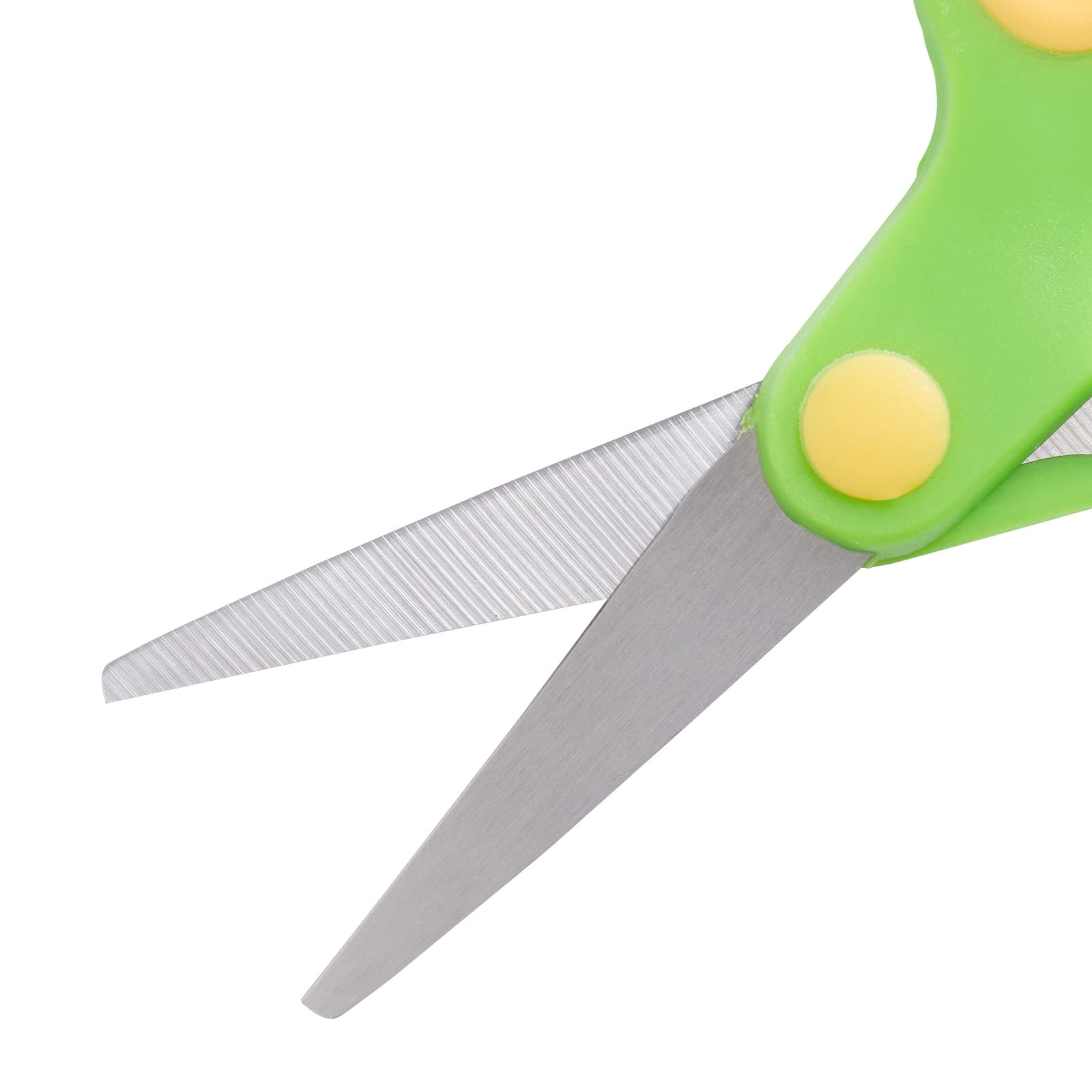 Sustainable Greetings 24 Pack Blunt Tip Scissors - Classroom Scissors Bulk for Crafts, Classroom Supplies, Student DIY Art Projects, School Supplies (3 Colors, 5 Inch)
