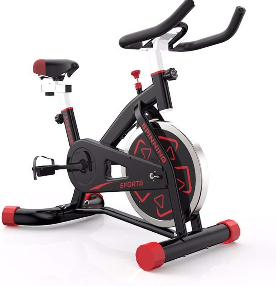 YZT QUEEN Household ultra-quiet exercise bike indoor training bike game spinning bike fitness exercise equipment, aerobic exercise training device can be adjusted according to your needs
