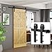 U-MAX 6.6 FT Sliding Barn Wood Door Basic Sliding Track Hardware Kit (Basic"J") primary
