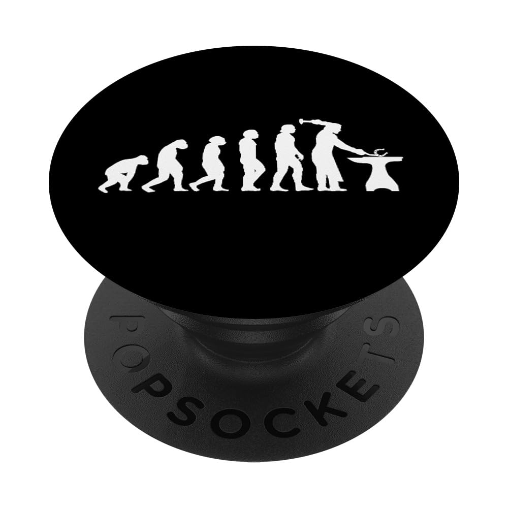 Horseshoe-Blacksmith Horse Farrier Horseshoe Horse Farrier PopSockets Adhesive PopGrip